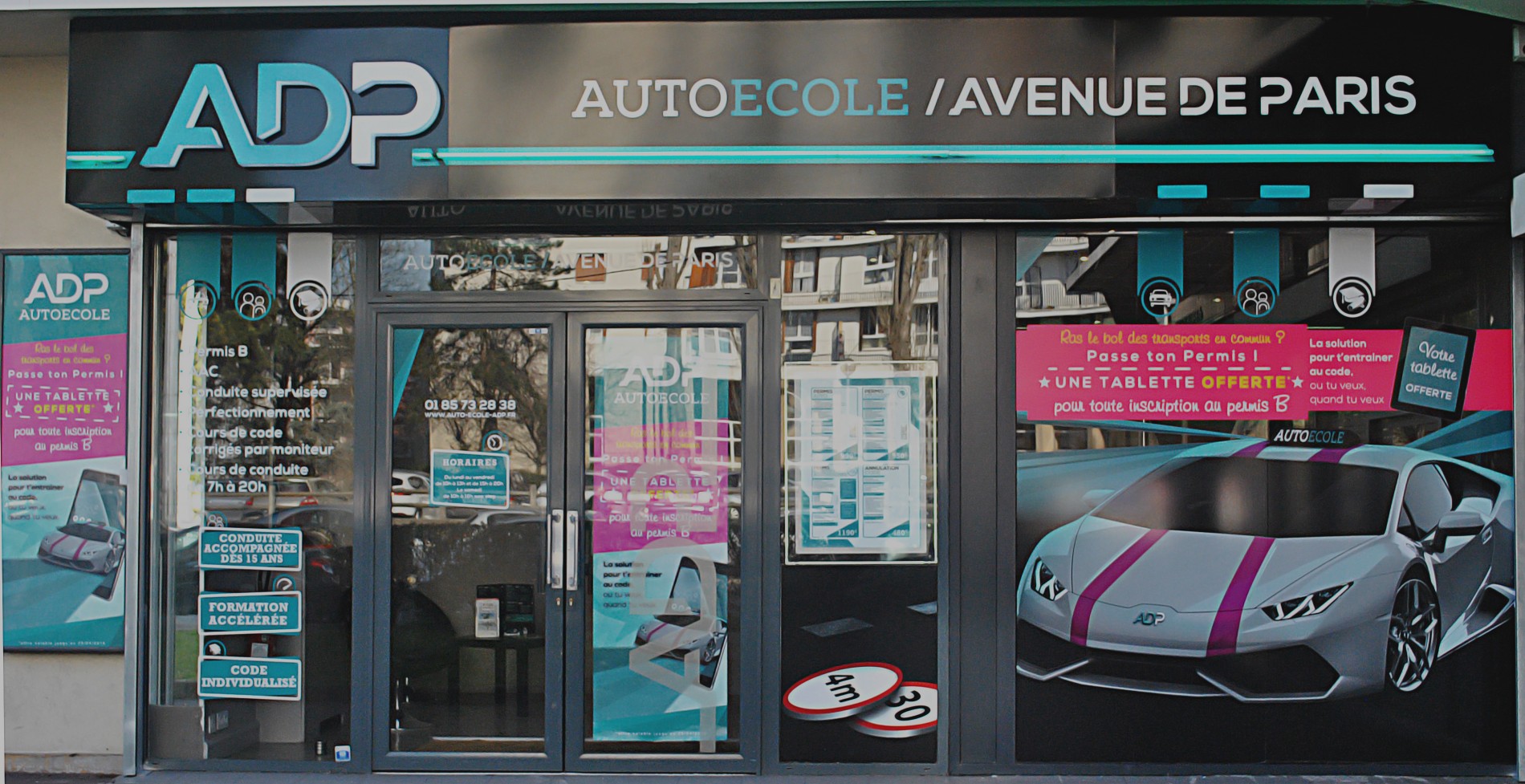 Autoécole Avenue de Paris